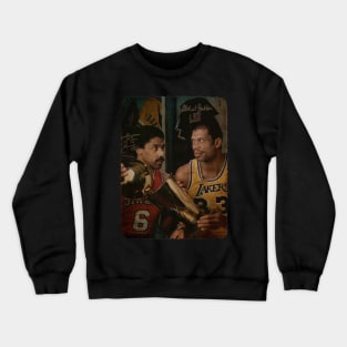 Julius Erving and Kareem Abdul Jabbar Vintage Crewneck Sweatshirt